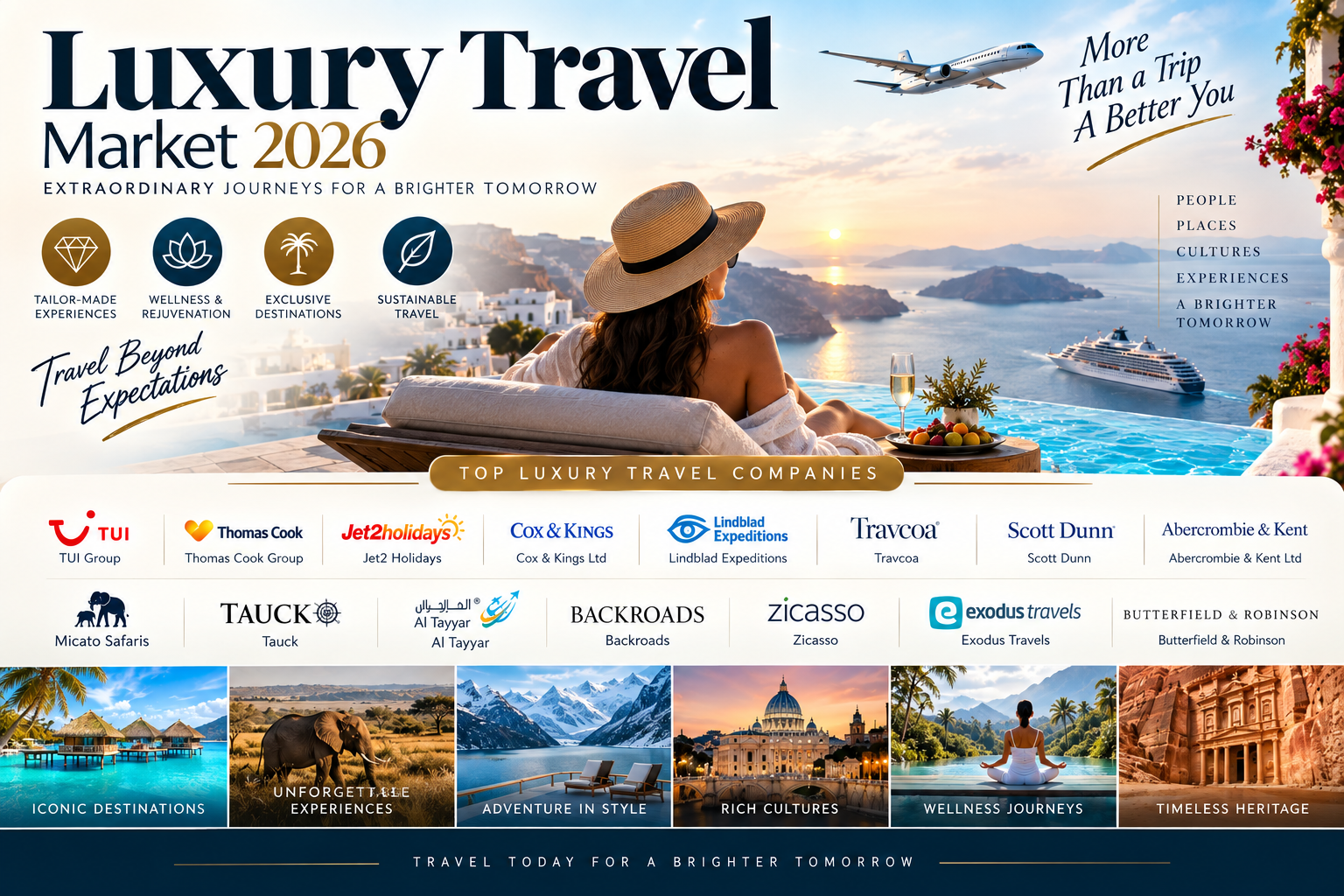 World Top10  Luxury Travel Companies In 2026 | Global Growth Insights